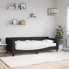 VidaXL Daybed with Mattress Black 80x200 Cm Fabric 3197405