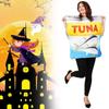 Seaside Tinned Tuna Cosplay Costume Halloween Party Stage Clothing Performance
