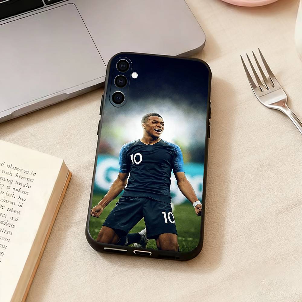 Fußballstar m -MbappeS-s   Handyhülle Für Samsung Galaxy A73,A72,A71,A70,A53,A52,A51,Weiche Silikon-Schwarze Abdeckung
