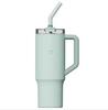 New Xiaomi Mijia Straw Cup 316L Stainless Steel Thermos Cup 1L Handle Large Capacity Portable Sports Kettle Car Travel Cup