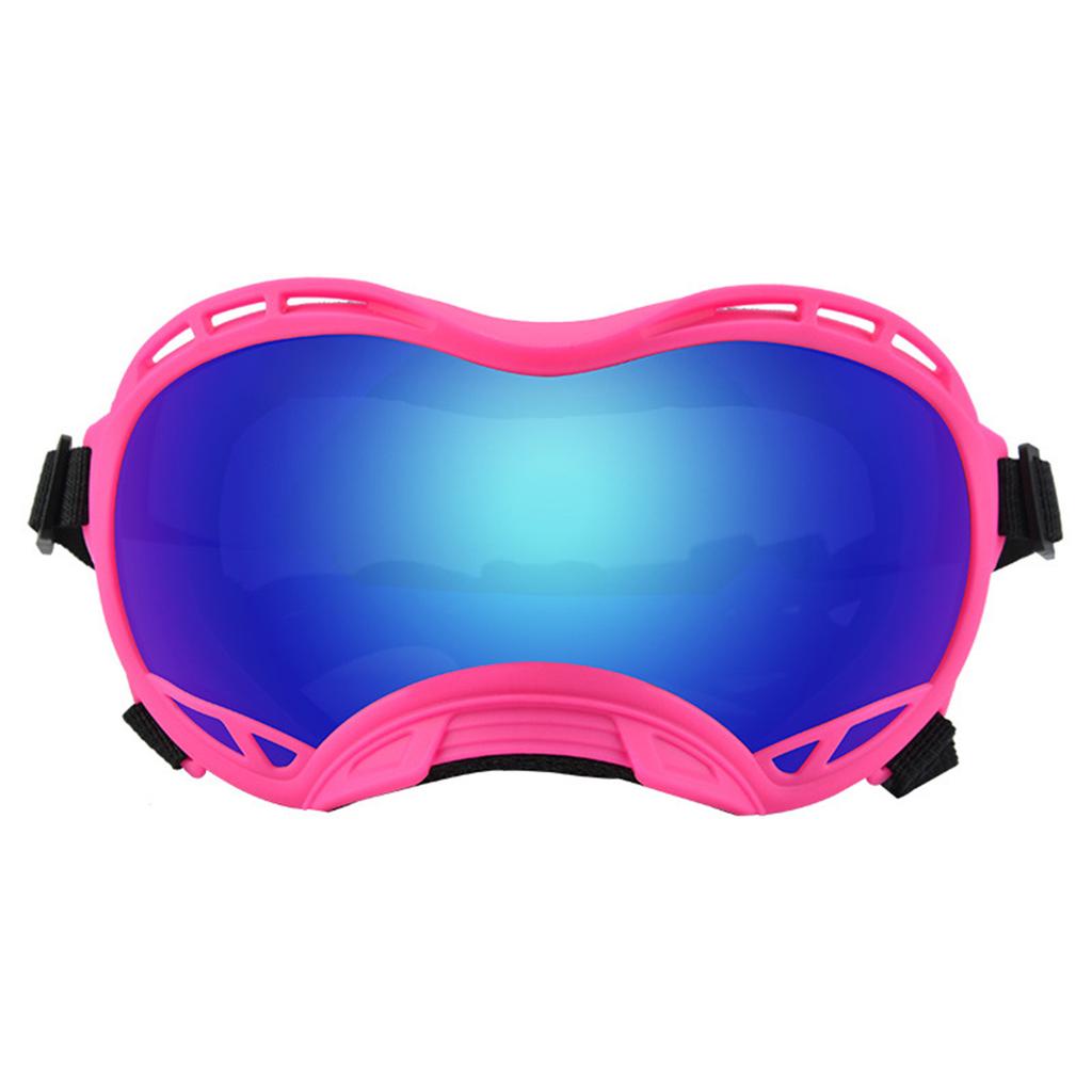 Windproof Soft Pet Dogs Glasses for Snow Sports Dogs Snow Eyes Protections Anti-UV Eye Wear Goggles for Hot Summer