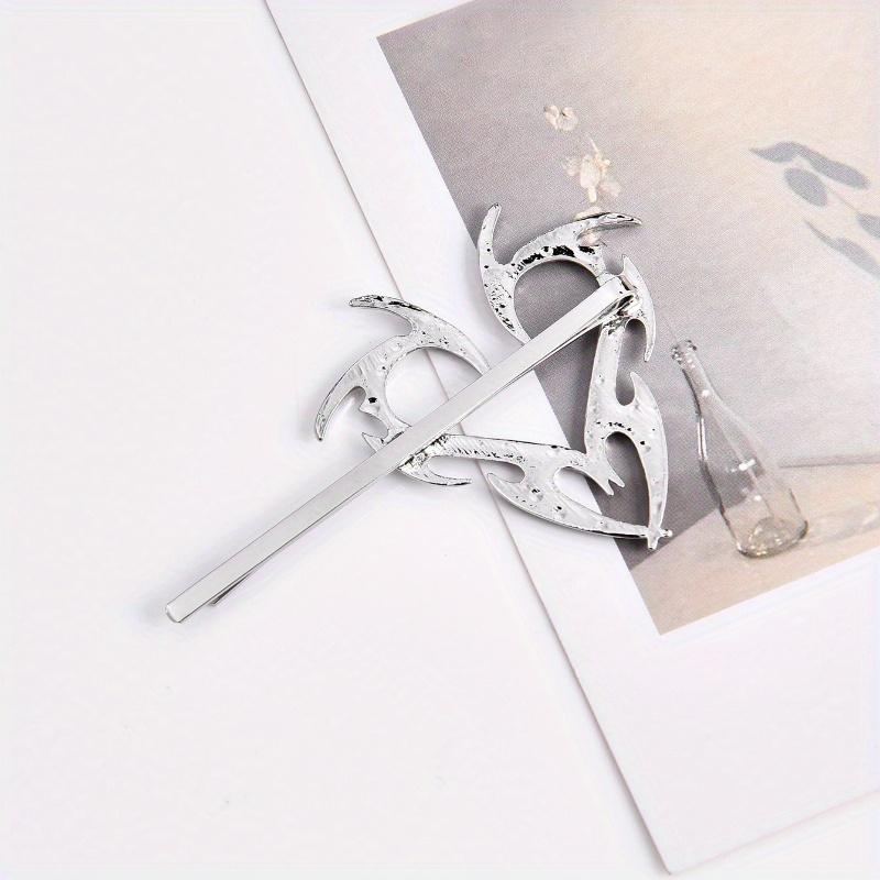 Pin for Daily Casual Outing Wear Street Valentine's Day Valentines Hair Clips Claw Clips Hair Barrettes, School Stuff