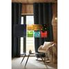Set of 2 Blackout Curtains, Sound and Thermal Insulation, Fleece-lined "Bjorn", 100% Opaque. Ariadne's Thread - Bjorn Midnight - 2 Panels
