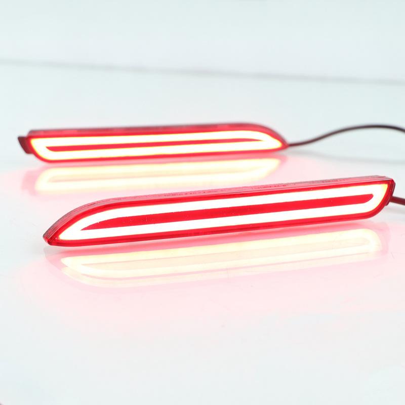 Auto Stoßstange Hinten Reflektor Licht Rücklicht Auto Bremslicht Langlebig 3 Funktion Nebel Lampe Fit für Toyota Camry Sienna venza