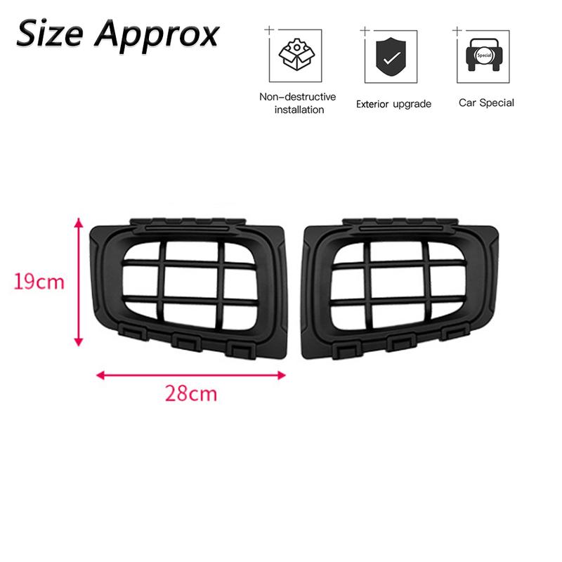 Front Fog Light Protect Guard Cover For Suzuki Jimny JB64 JB64 -2026 Car Light Trim Decoration Exterior Parts Accessories