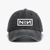 Cappello Rock Band Nine Inch Nails Traspirante Stile Denim Unisex Cappello Moda Casual Regolabile Sun Snapback