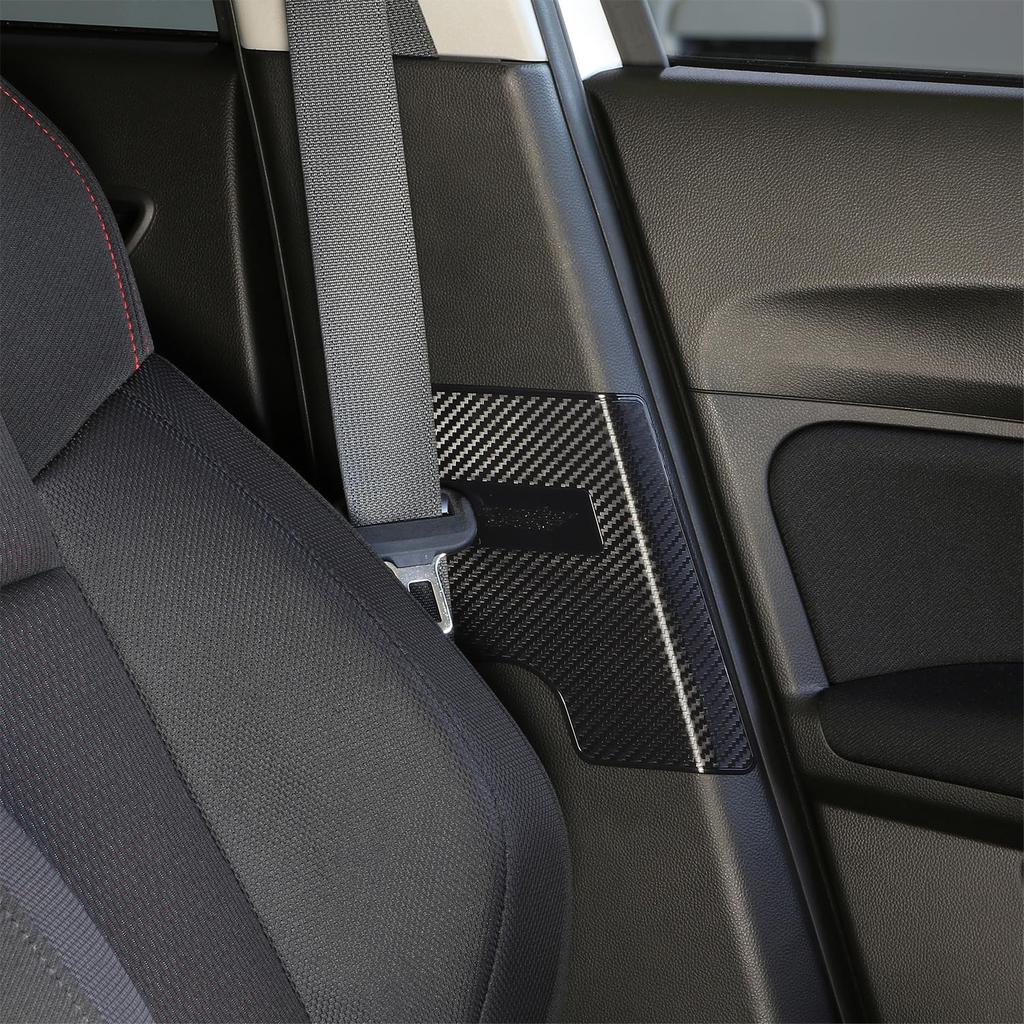 MONSTER SPORT Seatbelt Protector for Suzuki Swift Sport [ZC33S] / Swift [ZC83S, etc.] (2-pack) - Scratch Prevention, Interior Protection, Made in Japa