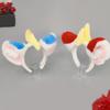 High Elasticity Plush Headbands Featuring Cute Mythical Ears Face Washing Soft Material Sensitive Skin Friendly