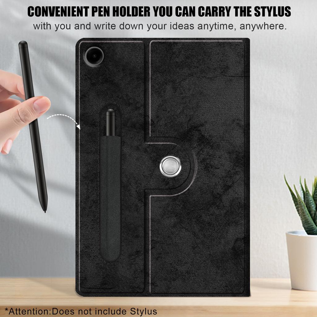 For Samsung Galaxy Tab A9+ SM-X210 SM-X216 SM-X218 Case Leather Tablet Rotary Stand Cover