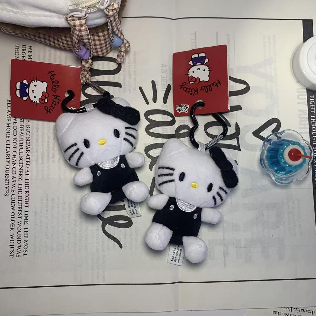 Hello Kitty Herzförmiger Schlüsselanhänger-Charm - Unisex Niedliche Dopamin-Puppe