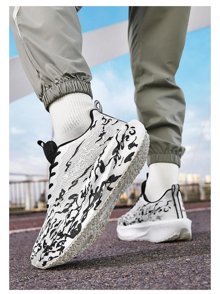 Jungen Carbonplatten Renn-Laufschuhe - Leichte, Atmungsaktive, Stoßdämpfende Sportschuhe für mittlere und große Kinder