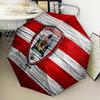 Barnsley Crest Design Automatic Folding Umbrella - 8-Rib Travel Umbrella with Auto Open/Close & Portable Gifts for Holidays or Birthdays