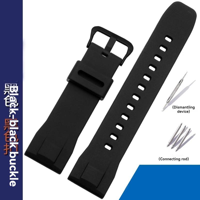 Prw30 Silikonový řemínek k hodinkám 23mm pro Casio PROTREK PRW60 70 50 30 Řemínek PRW6800 PRW6900 Vodotěsný gumový řemínek k hodinkám Náramek Pánský