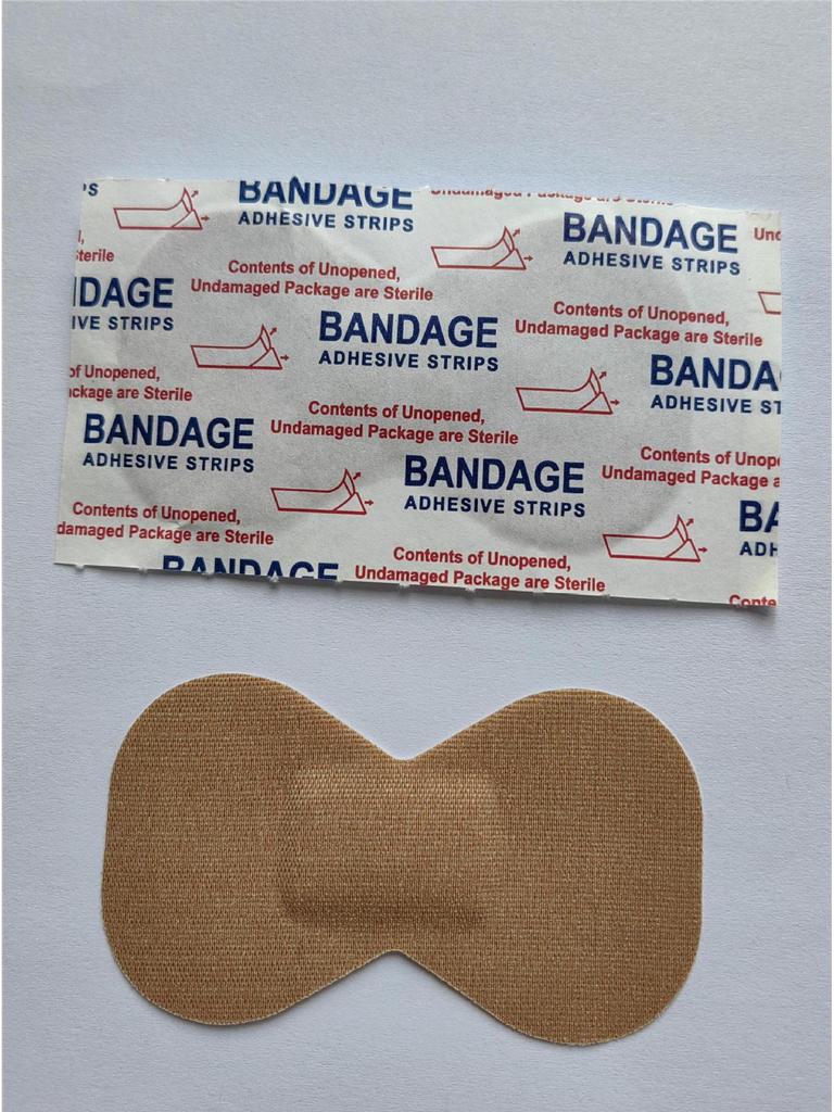 Customized Breathable Elastic Fabric Band-Aids, Butterfly-Shaped, Various Sizes for Fingertip Joints