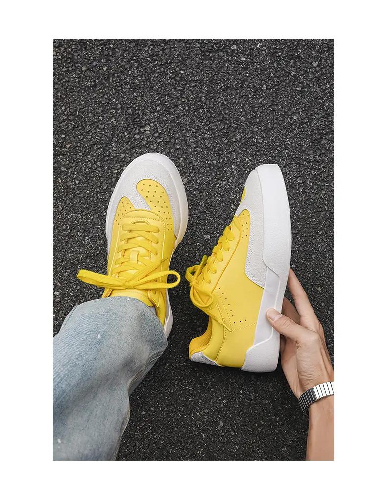 Style Skate Summer New Lightweight High Quality Height Increasing Insole Trendy Casual Men'S Shoes