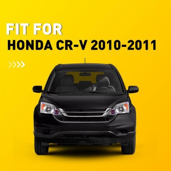 Pair Black Leather Front Seat Armrest Replacement Cover Fit Honda CR-V 2010 2011