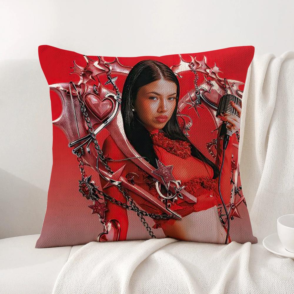 AAnna PPepe Cushion Cover Natural Linen Organic Fabric DoubleSided Printing Sofa Home Decor Breathable Bed Pillow