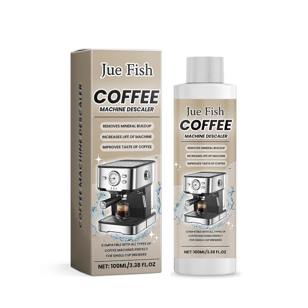 100ml Descaler and Cleaner for Coffee Machines to Remove Scale Build-Up
