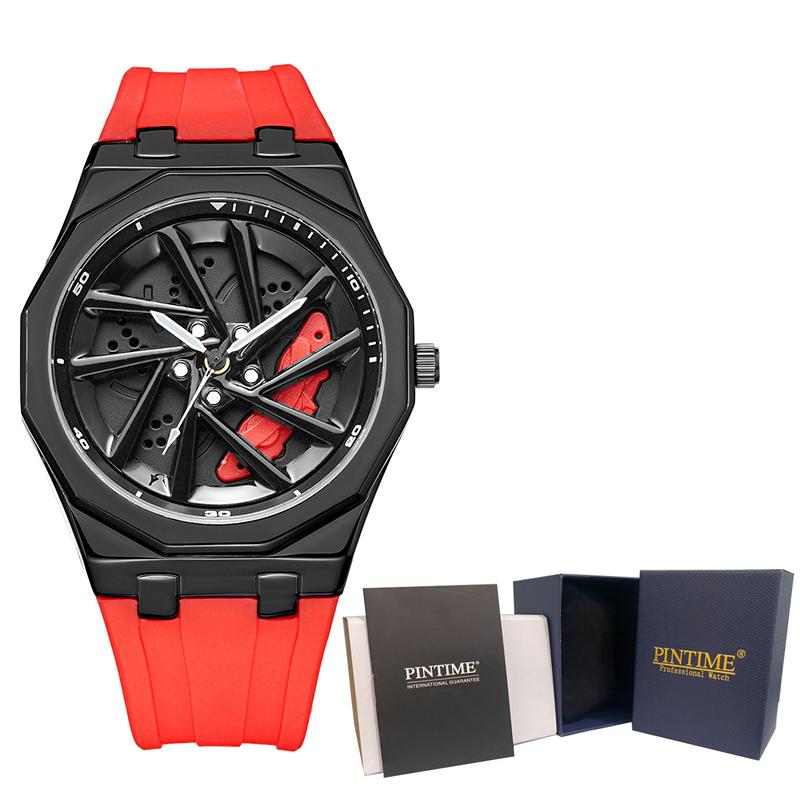 New Casual Man Wrist Watch Fashion Sports 5ATM Waterproof Men's Quartz Watches Silicone Band Male Clock Relogio Masculino
