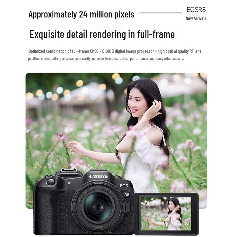 Canon EOS R8 Full-Frame Mirrorless Camera (CN Version)