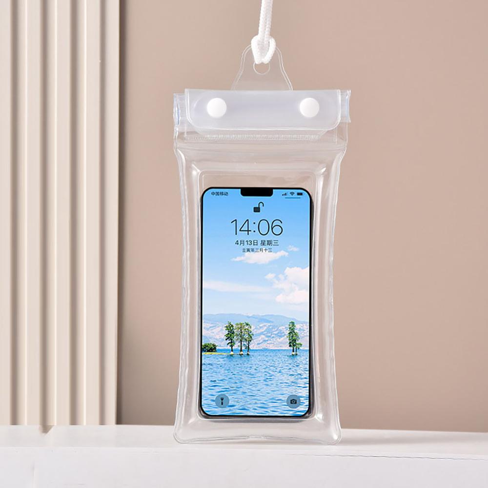 Waterproof Phone Case Pouch Swimming Floating Bag Cover For Iphone 13 14 15 16 Pro Samsung S23 S25 Xiaomi Huawei Below 6.8''