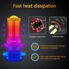 2PCS Car H11 LED 12-24v Fog Light Bulb Canbus 5630 33 LED Fog Lamp Headlight Bulb Running Light Bulb Driving Lamp White Amber