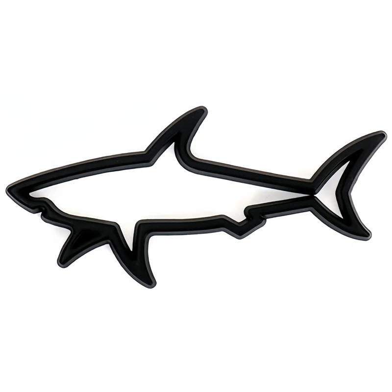 

3D Металлические Полые Акула Стильные Наклейки для Автомобиля Креативные Автомобили Мотоциклы Компьютерные Наклейки Наклейки Украшения Авто Аксессуары чёрный