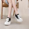 Thick-soled Inner Heightening Women's Lace Heightening Shoes, New Pearl Lace-up Board Shoes In Summer 2025, Breathable Tide