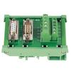 DB9-MG6 DB9 DIN Rail Module DIN Rail Mount Breakout Board Module  Automation Systems