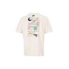 T Shirts Men's Ecru Crew Neck Moderate Straight Fit 533039-73