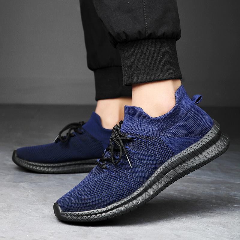Shoes Men High Quality Summer Shoes For Men Breathable Male Sneakers Breathable White Fashion Gym Casual Light Plus Size Zapatillas Hombre