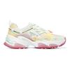 Skechers Stamina V2 Peach Blossom Shoes Fabric Synthetic Leather Comfortable Versatile Height Increasing Low Top Dad Shoes Women Sneaker 896116-WMLT