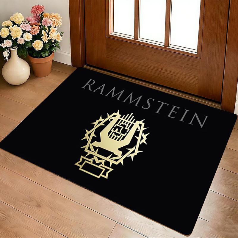 Rammstein Music Living Room Nonslip Area Rug Soft Carpet For Bedroom Game Playroom Sofa Office Home Decor Doormat Christmas Gift C9301266