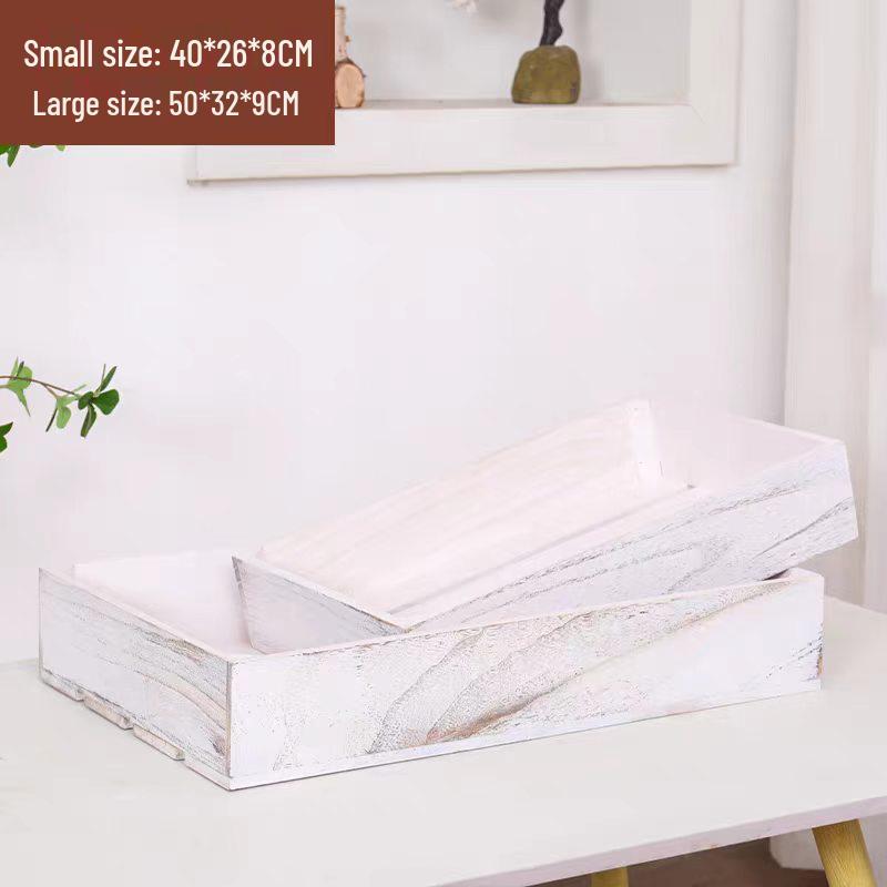 Rectangular Bamboo Bread and Pastry Display Crate