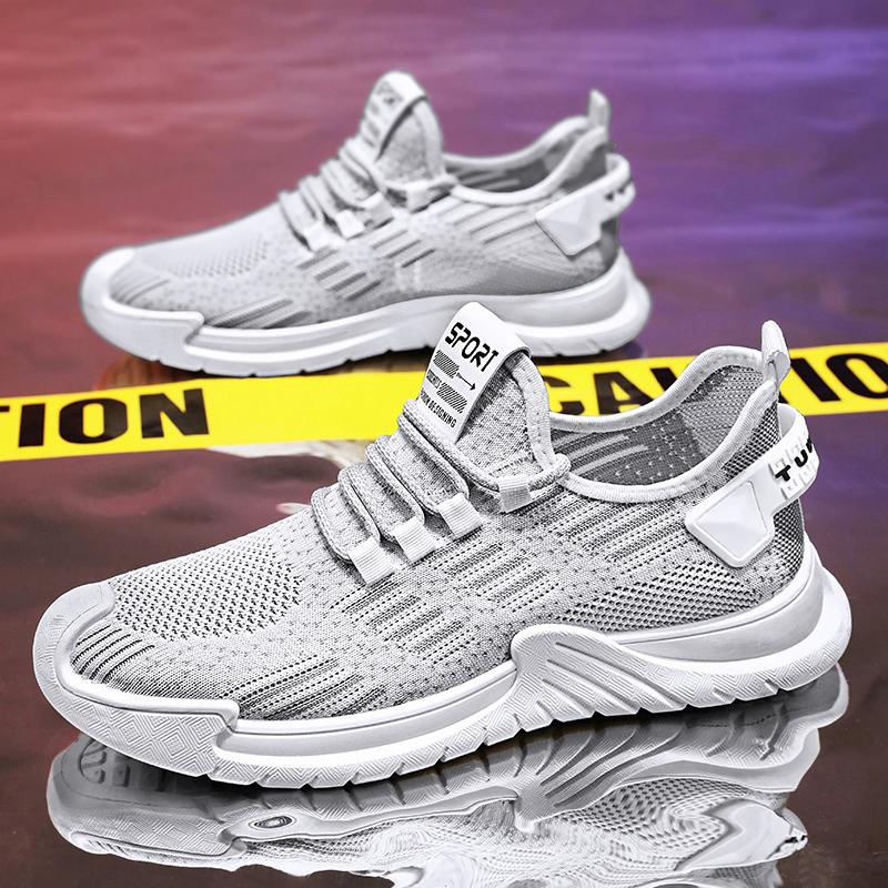 Men's Sneakers Breathable Outdoor Men's Sports Shoes for Men Lightweight Sneakers for Men Comfortable Athletic Training Footwear