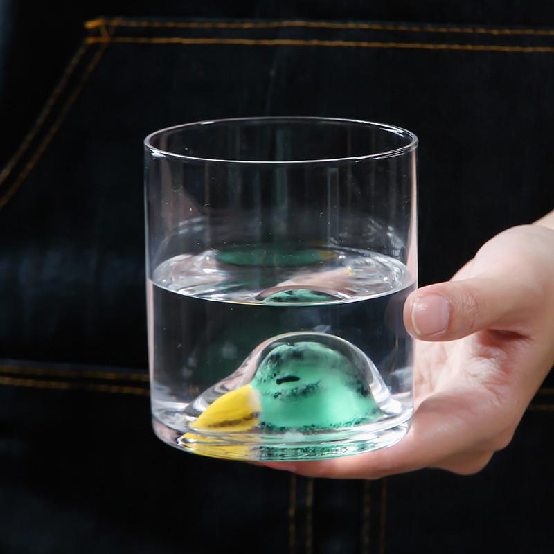 Creative 3D Animal Whiskey Glass – Lead-Free Transparent Beer Mug & Coffee Cup | Unique Drinkware Gift