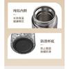 Pure Titanium Insulated Travel Mug 220ml Compact Lightweight Cup Women Students Office Use Gift