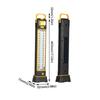 USB Rechargeable Solar-Powered Lamp Magnetic Base Emergency Light Torch Work Light  Magnetic Base