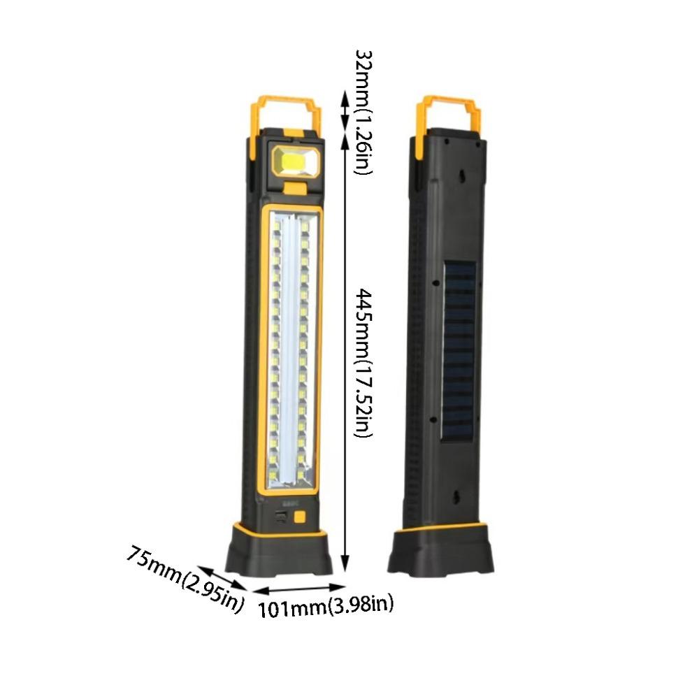 USB Rechargeable Portable Lamp Multi-Function Work Light Cross-Border Emergency Light SMD LED жёлтый