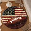 Baseball Passion And Heritage Round Rug for Livingroom,Bedroom, Palyroom, Chair Rug, Area rug, Circle Carpet, Large Size Fan Christmas gift
