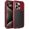 Armor Metal Aluminum Shockproof Phone Case for iPhone 15 14 Pro 12 11 Pro Max X XS XR 6 8 Plus Outdoor Military Cover