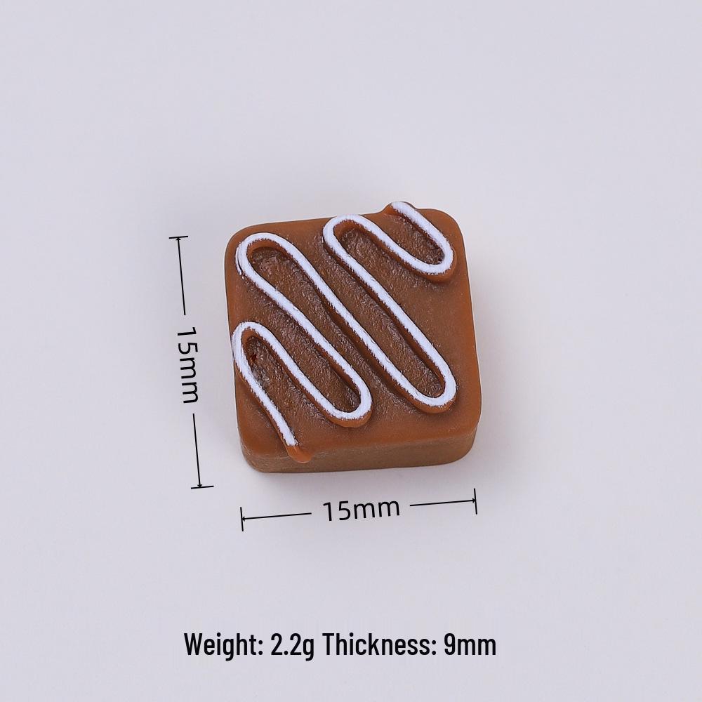 Handmade Musical Note Chocolate Candy Toy DIY Ornaments with Resin, Cream, and Glue Accessories