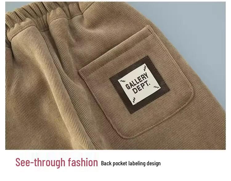 Winter-Cordhosen für Mädchen (Übergröße, mit Samtfutter): Dicke, stylische Herbst-/Winter-Freizeithosen für große Mädchen