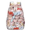 Colorful Cat Print Backpack