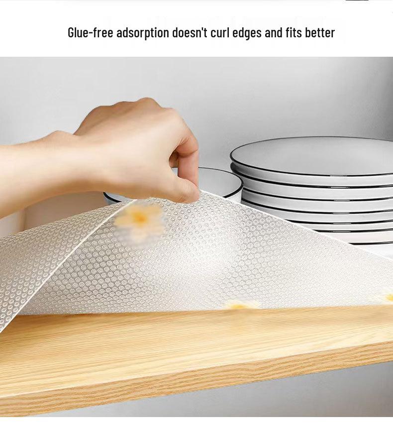 Thick EVA Moisture-Proof, Waterproof, Oil-Proof Liner for Drawers and Cabinets - Anti-Mildew Wardrobe Mat