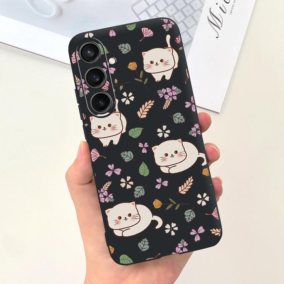 For Samsung Galaxy S23 FE Case Cute Dinosaur Cartoon Cover Soft TPU Phone Case For Samsung S 23 Plus Galaxy S23 Utra S23+ Bumper