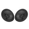 2Pcs Paper Speaker Cone Subwoofer Cones Drum Paper 1.4 Inch Inner Diameter with Rubber Surround for