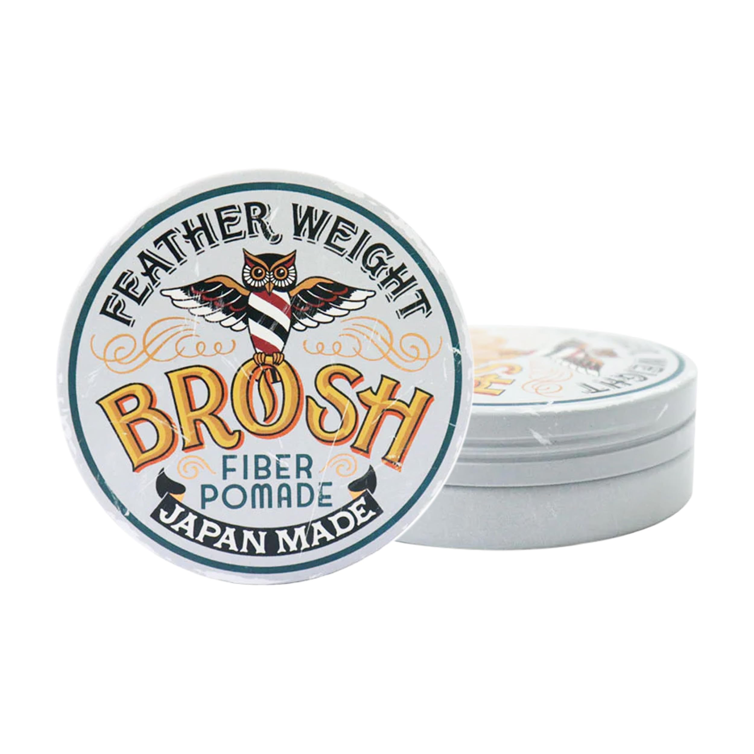 

BROSH FIBER POMADE 40 г Матовая легкая фиксация мини серый