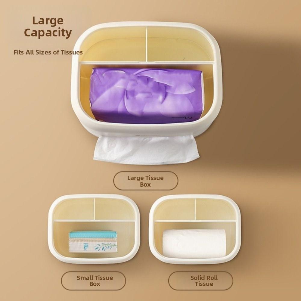 Multi-purpose Tissue Box Creative Paper Storage Box Desktop Decoration Napkin Holder  Toilet