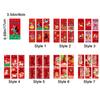 6Pcs/Set Paper 2026 Horse Year Red Envelope Traditional Spring Festival Envelope  Spring Festival